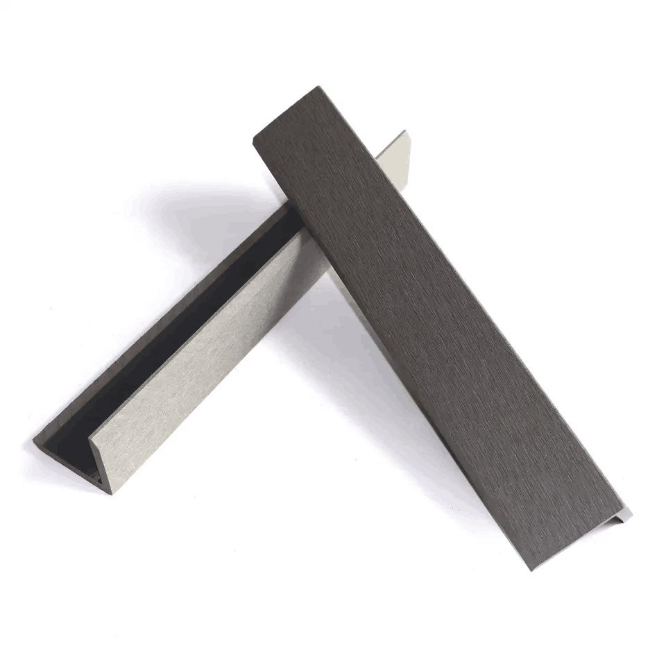 WPC Edge Banding Plate Edge Cover Board Outdoor Outdoor for Garden and Swimming Pool
