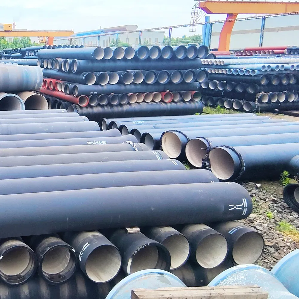 Drink Water Supply Pipelines DN300 DN400 DN1000 Self-Anchored Water Pressure Iron Round Ductile Pipes