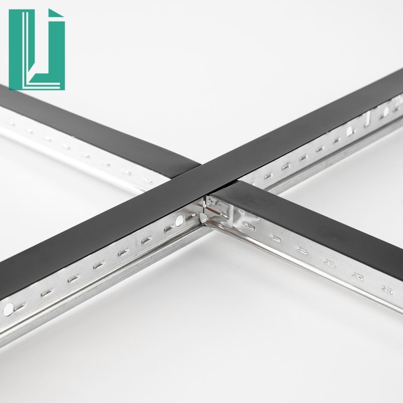 Flat Metal T Bar Frame for Gypsum Board Ceiling Angle Ceil Cross