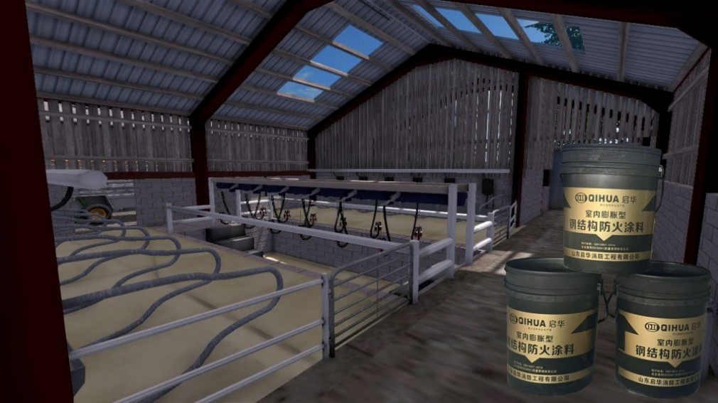 Popular Cost-Effective Long-Lasting Qihua Indoor Intumescent Fire-Resistant Coating