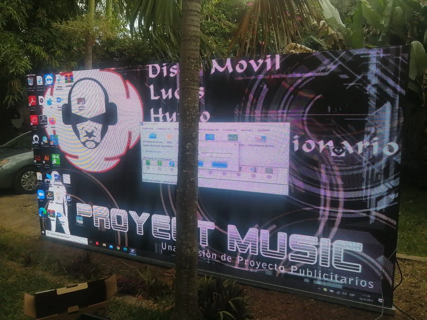 Factory Full Color P3.91 P4.81 Indoor Outdoor LED Screen for Advertising Rental LED Display