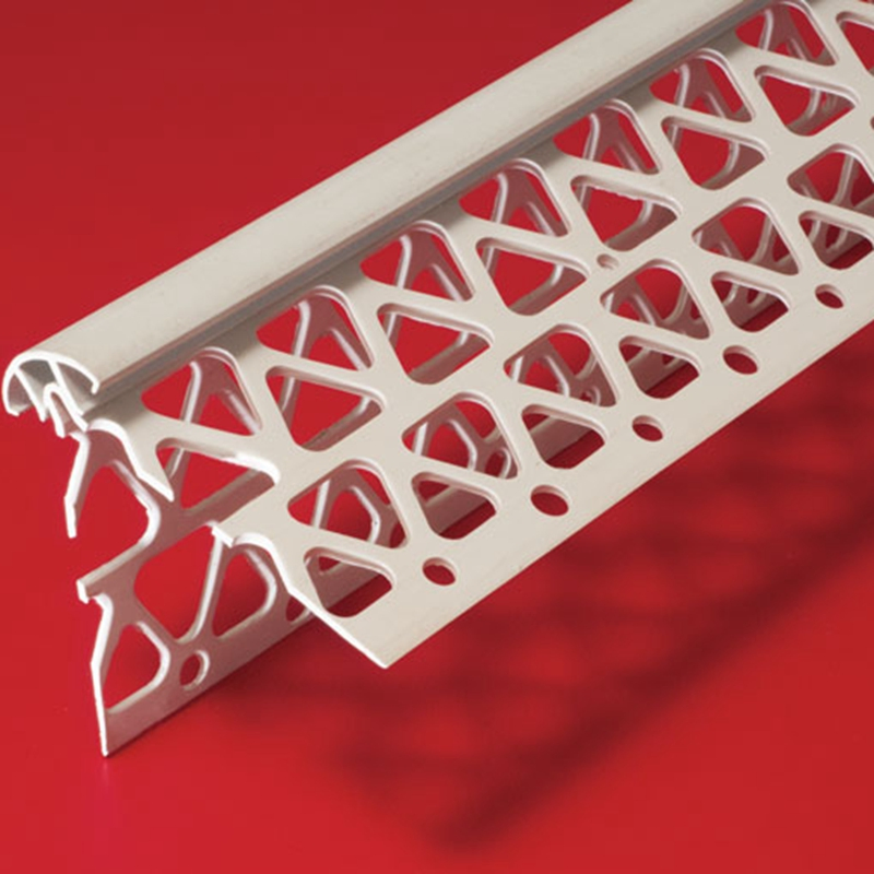 Factory Supply 5mm*5mm 75GSM Corner Mesh Drywall PVC Corner Bead with Mesh Facade PVC Corner Bead with Fiberglass Mesh