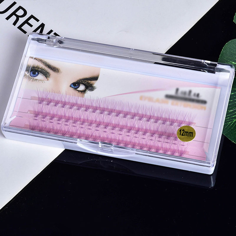 Colored Hot Melt Faux Fur 0.10 Thickness 10mm and 12mm False Eyelashes