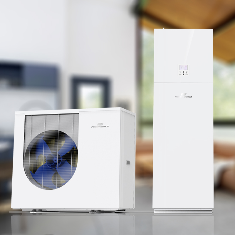 Power World Air Source Heat Pump R290 Air to Water Heat Pump