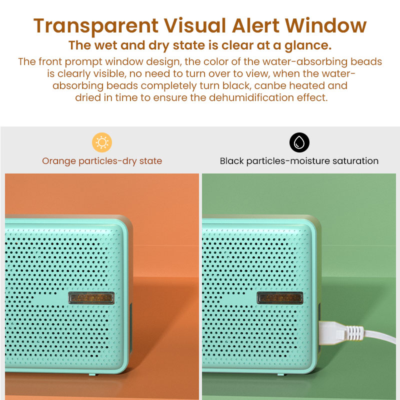 Physical Dehumidifier Small Portable Reusable Home Wardrobe Shoe Cabinet Moisture Absorber