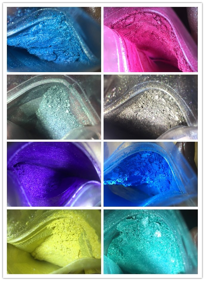 Professional Glitter Eyeshadow Powder Makeup Shiny Loose Mica Pigment Powder