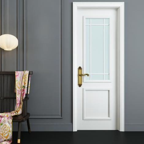Elegant WPC Interior Painting Door with Smooth Finish