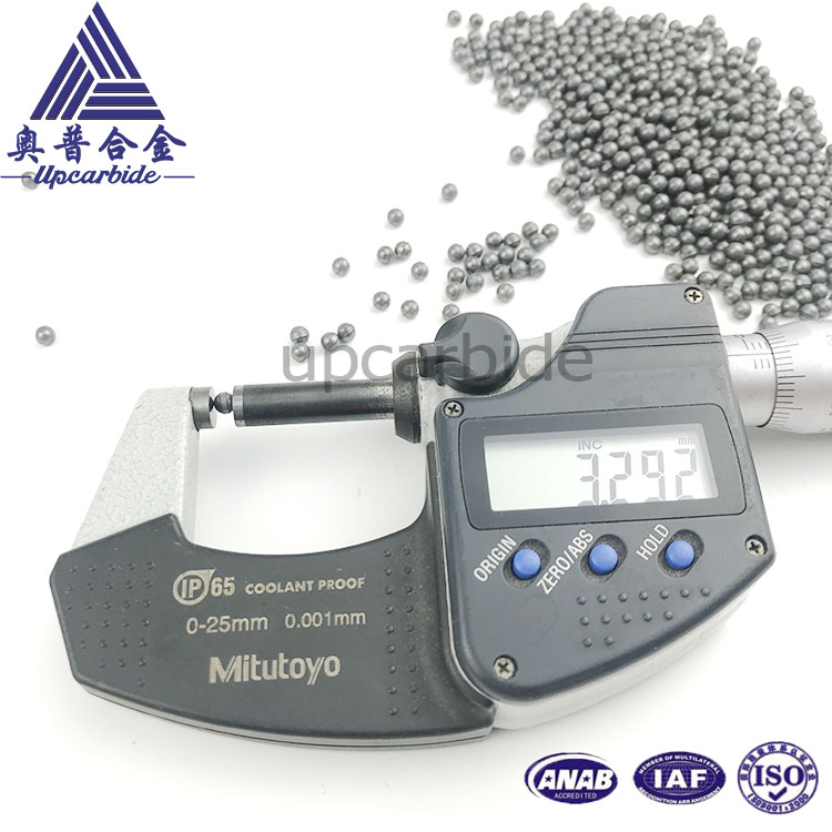 Шлифовальная бусина из карбида вольфрама 3.0 мм, 8% Co, 89.5 HRA