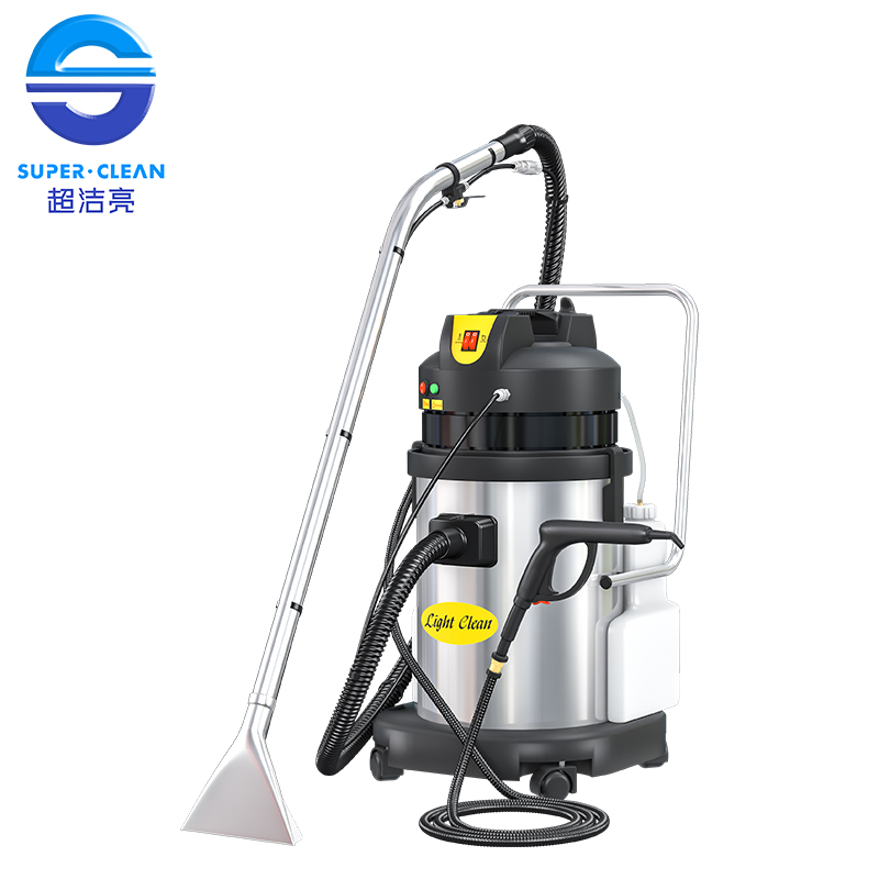 High Temperature Steaming, Washing and Drying for Car Curtain Cleaning