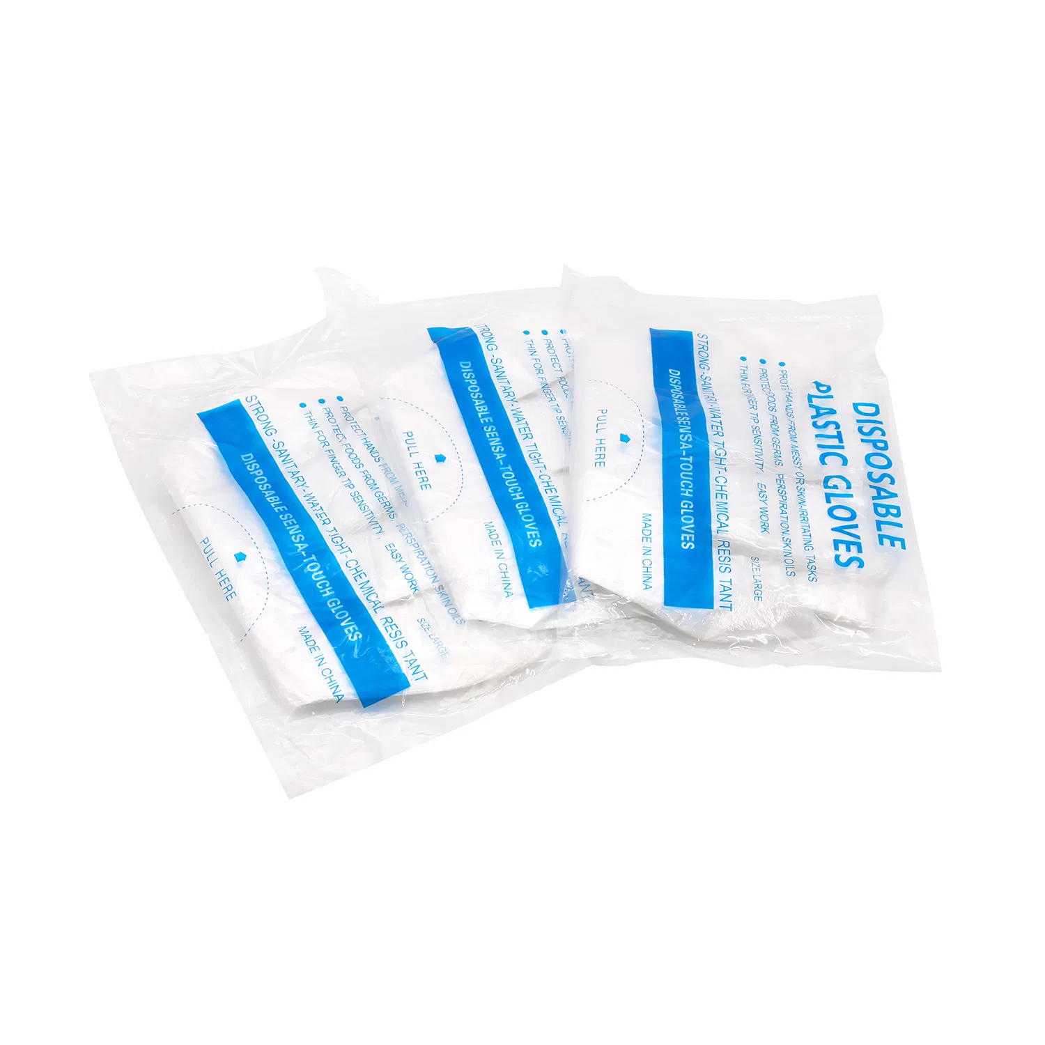 Food Grade Factory Supply PE Glove Plastic HDPE Glove Disposable Gloves