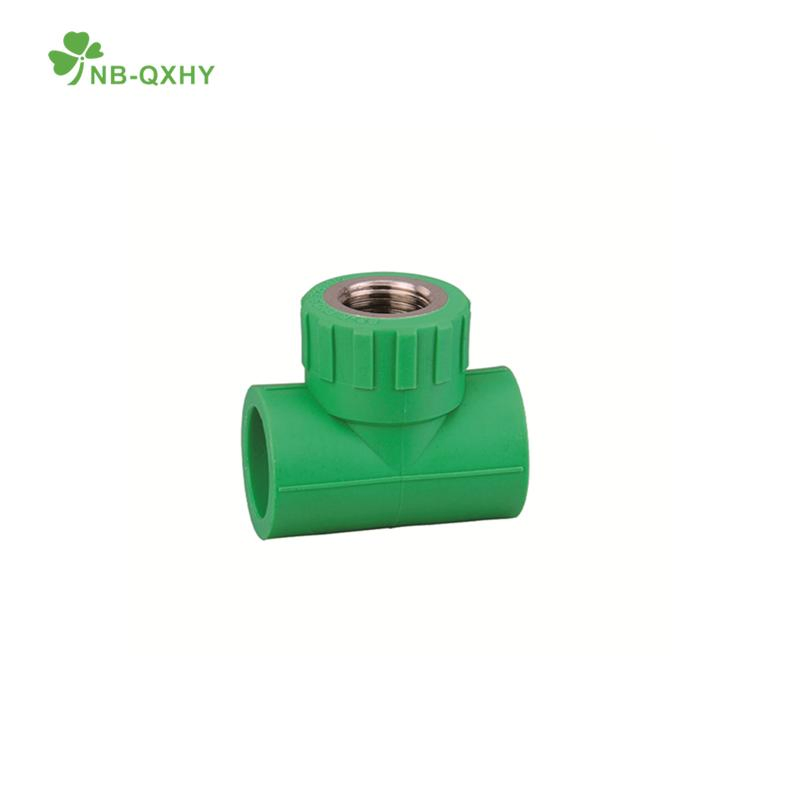 Nb-Qxhy Plastic Tube PPR Brass Male Tee for Hot and Cold Water