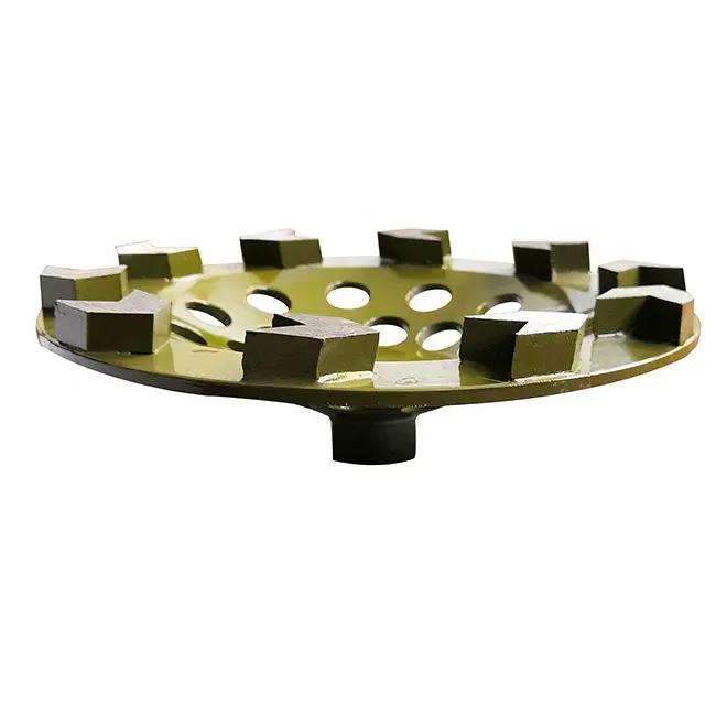 7 Inch (180mm) M14 Diamond Metal Cup Wheel for Concrete Grinding