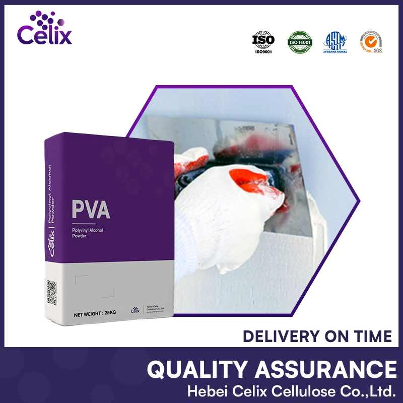 PVA-2488 for Gypsum Based Fireproof Coating Putty Real Stone Paint