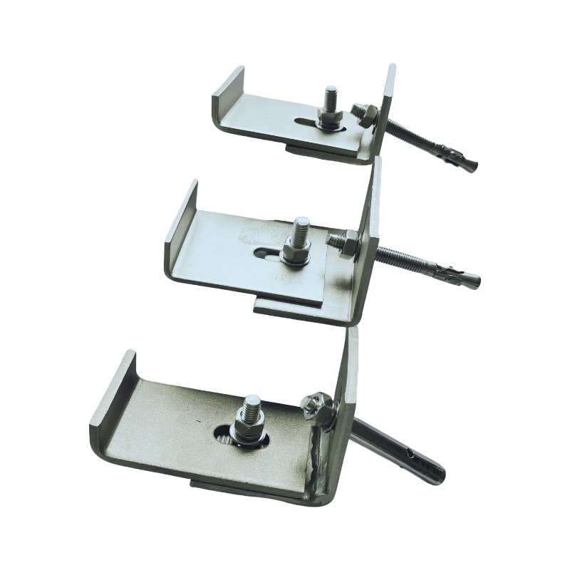 Stainless Steel Marble Clamp Wall Cladding Mounting Bracket Stone Facade Fixing System