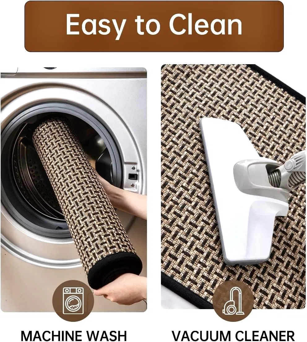 Non Skid Washable Oil-Proof Anti-Fall Absorbent Kitchen Rugs and Mats for Sale