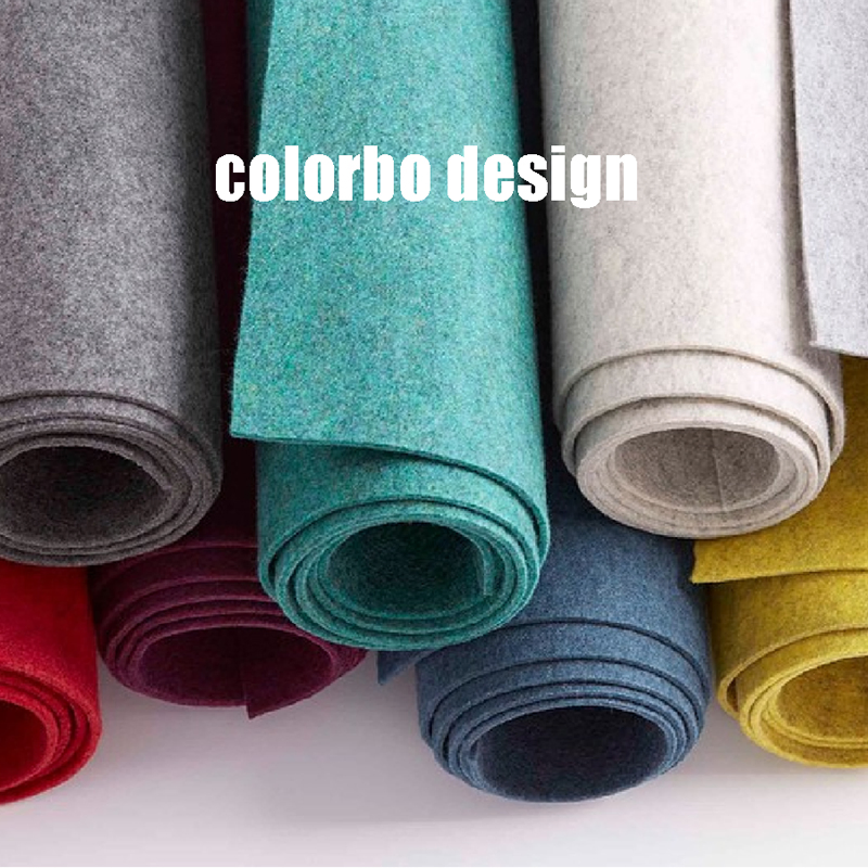 Multifunctional Soft and Verstile Acoustic Felt for Hoom and Office Decor