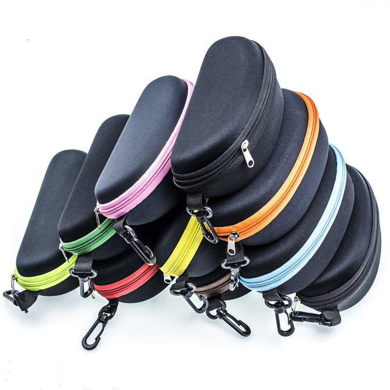 Wholesale Custom Logo Optical Glasses Case Glasses Zipper Big Sunglasses Packing Case Box