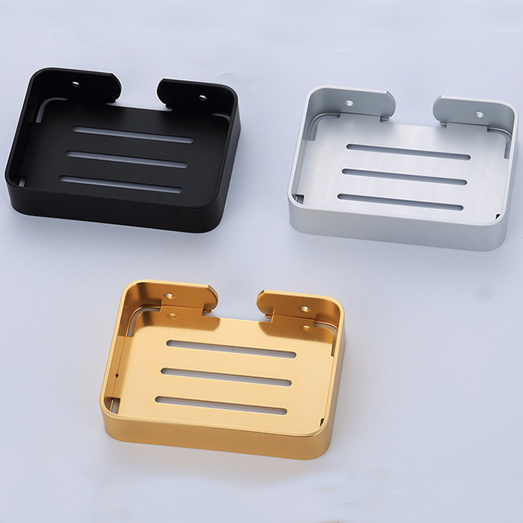 Настенная мыльница из алюминия для кухни и ванной