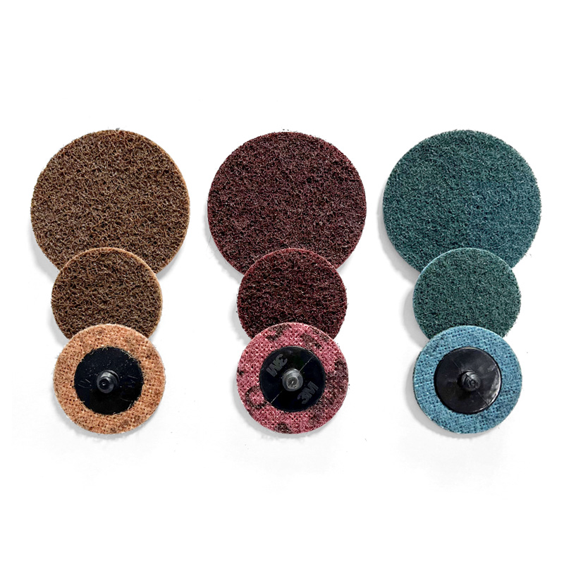 En 13743 Approved Non Woven Surface Conditioning Sanding Disc for Stainless Steel