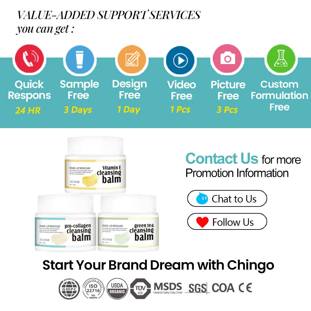 All Skin Types Private Label Vegan Collagen Makeup Remover
