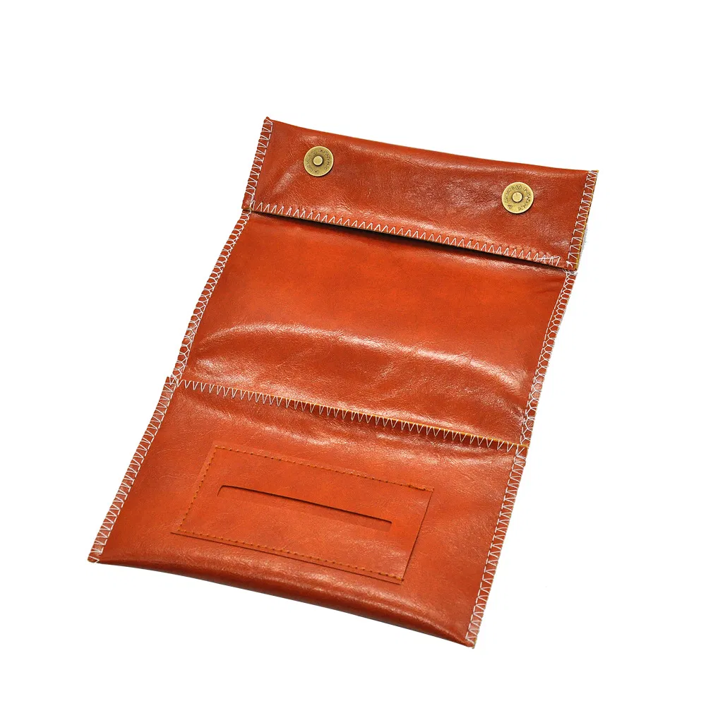 Multicolro OEM Tobacco Bags Three-Layer Soft Leather Waterproof Tobacco Pouch