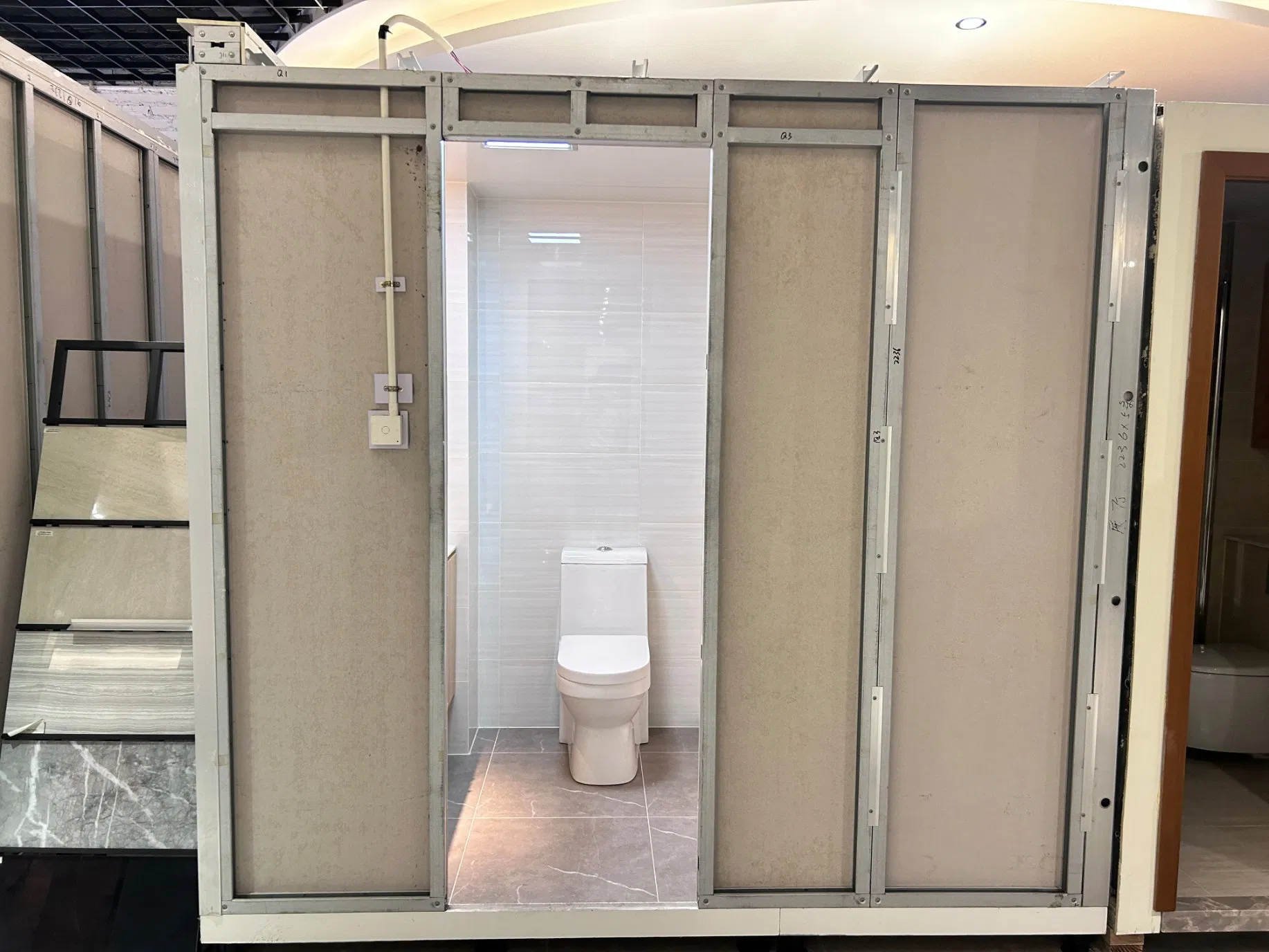 CE Certified Integrated Bathroom EU Tongnai Integrated Bathroom System - Space Optimization, Thermal Insulation and Moisture Prevention Bathroom