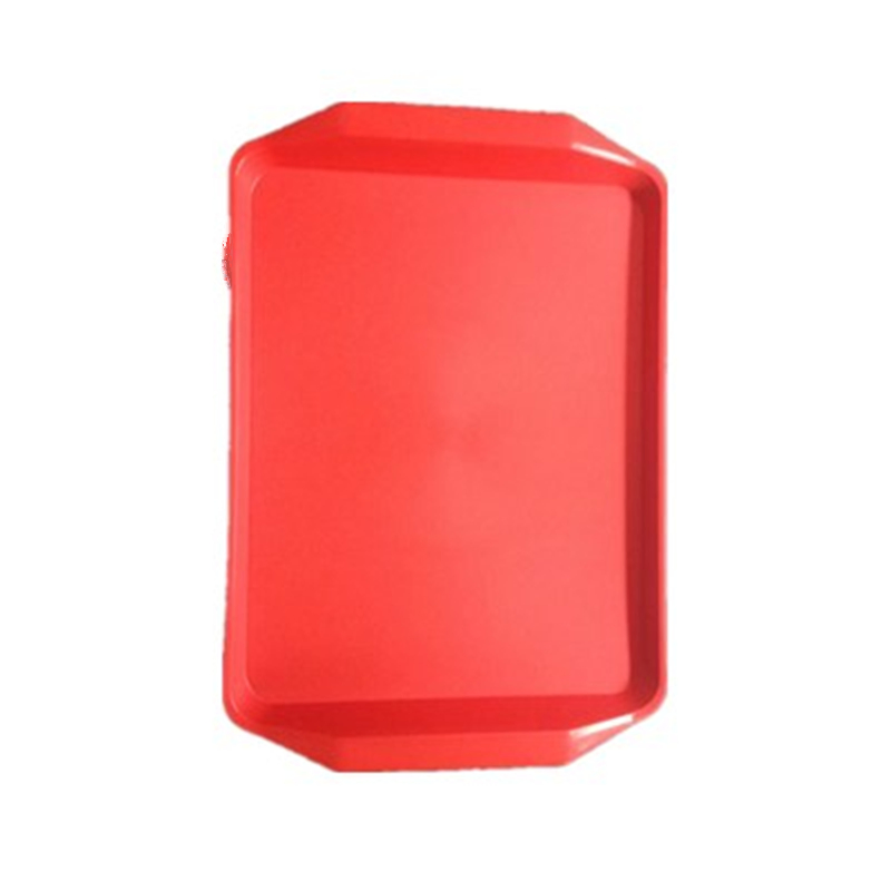 Plastic Tableware with PP Recycled Material Factory Price Brown Color 31cm*22.5cm*3cm