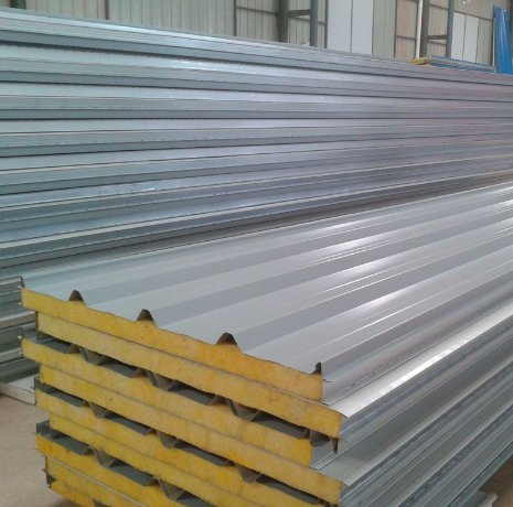 Insulated Wall/Roof Polystyrene EPS Sandwich Panel for Prefab House/Factory/Warehouse