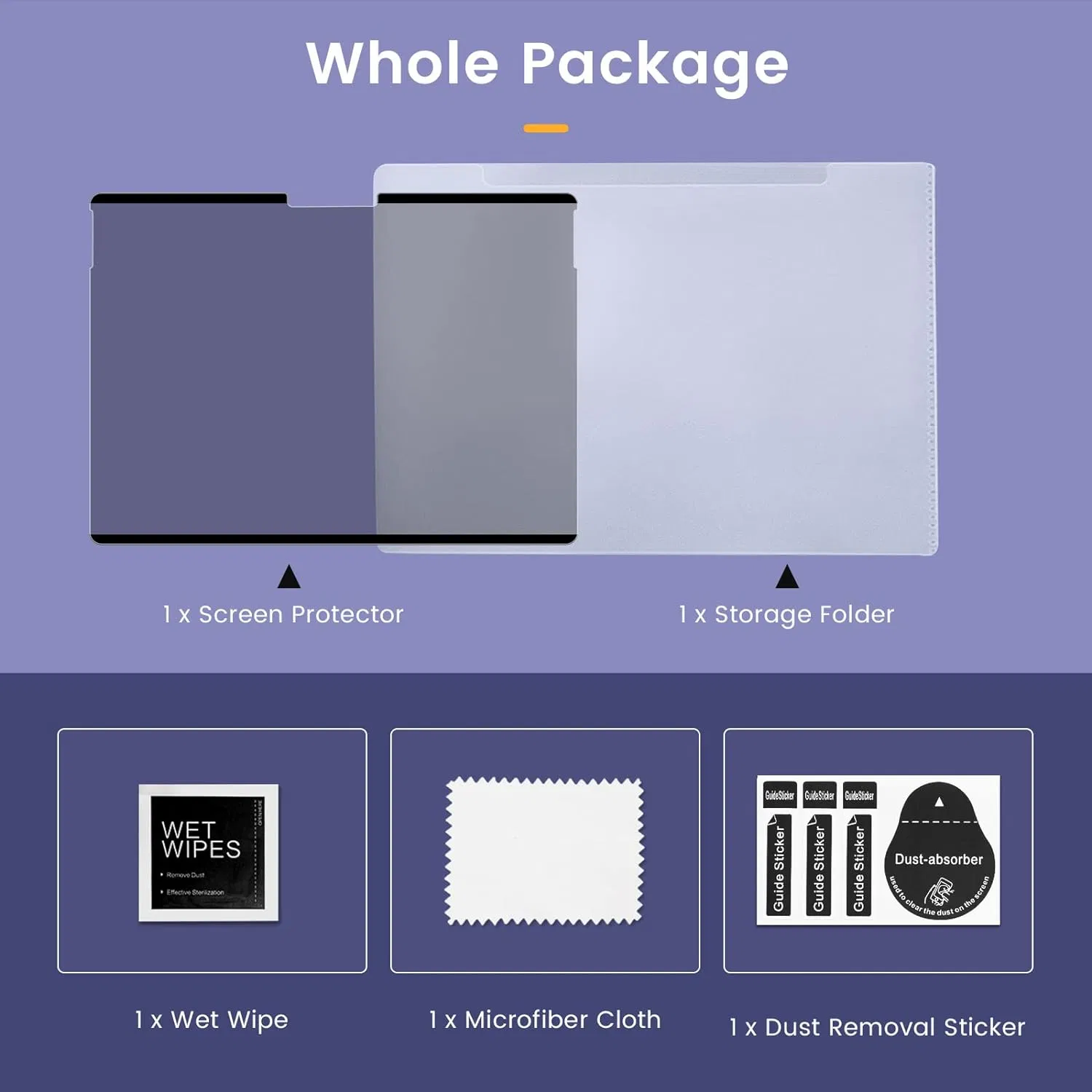 Magnetic Removable&Reusable Paper-Like Privacy Screen Protector for Ipads 8.3~12.9 Inches, Anti-Glare, Anti-Spy Bubble Free Easy Install Screen Protective Film