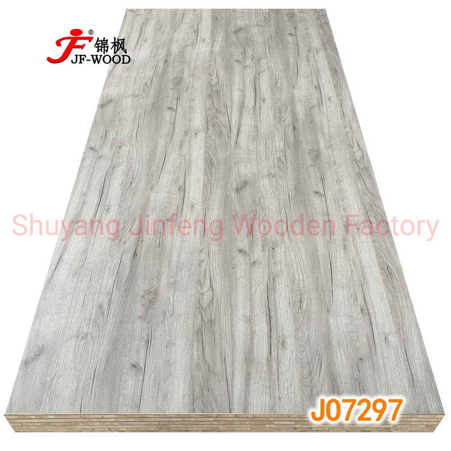 1220X2440X18mm Falcatta Coare AAA Grade Import From From Indonesia Melamine Hmr MDF Coated Coveredmatt or Glossy Deep Embossed Melamine Blockboard for Cabinets