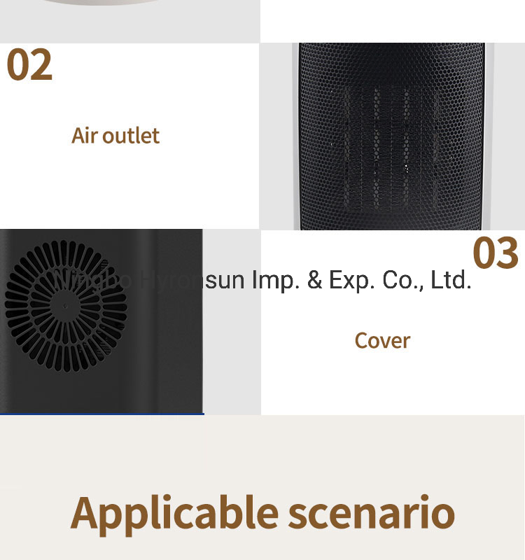 Logo Customized 1500W Portable Electric PTC Heaters
