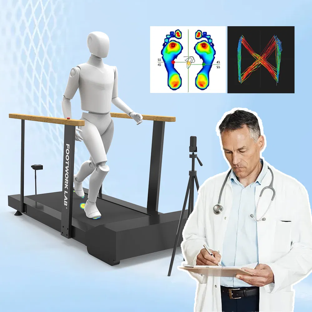 Foot Pressure Scanner Gait Analysis System Orthotics Rehabilitation Equipment
