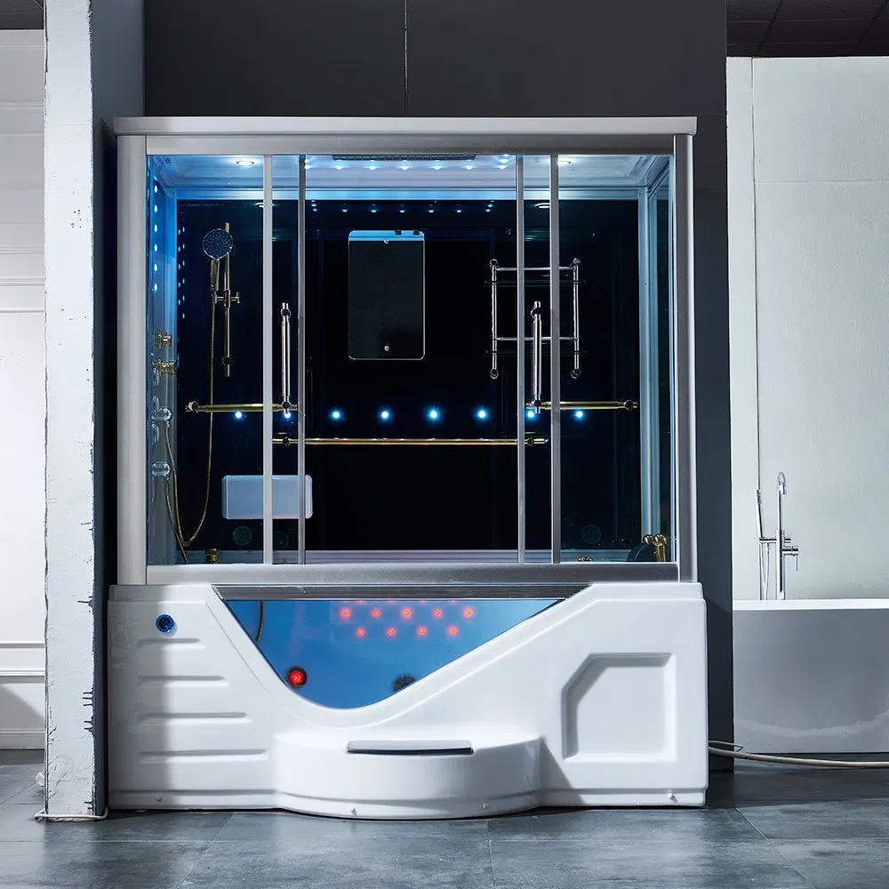 Spain Price 6mm Toughened Safety Glass Steam Shower Room