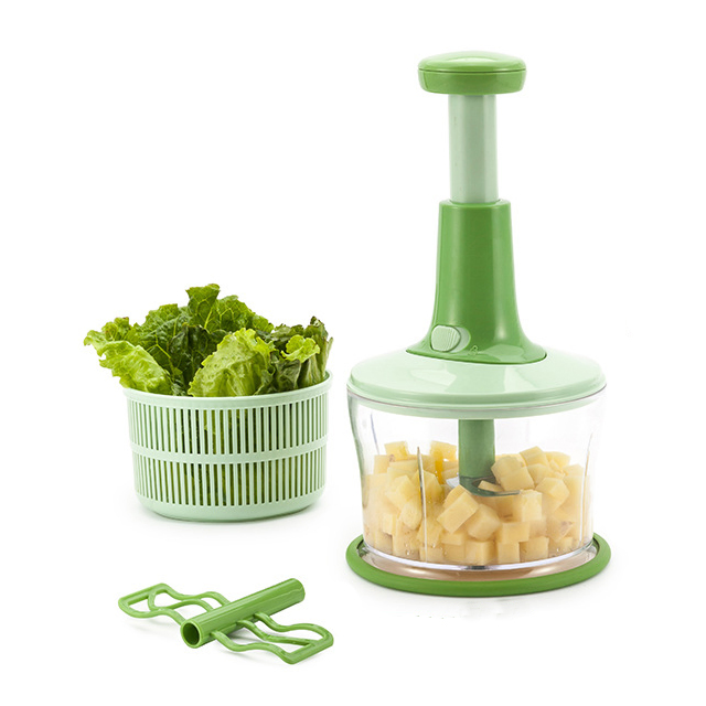 Mincing Dehydration Stirring Food Processor Salad Spinner