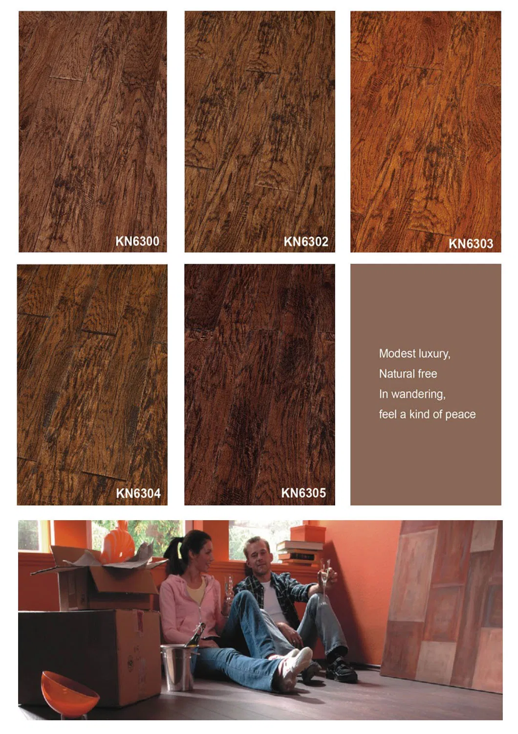 Ab Grade 3 Layer 12mm Laminated Wood Flooring