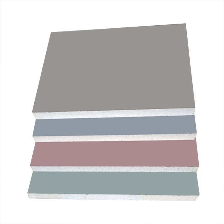 Waterproof Fireproofing Insulated Patterned Decorative Fibrous Drywall Gypsum Plasterboard