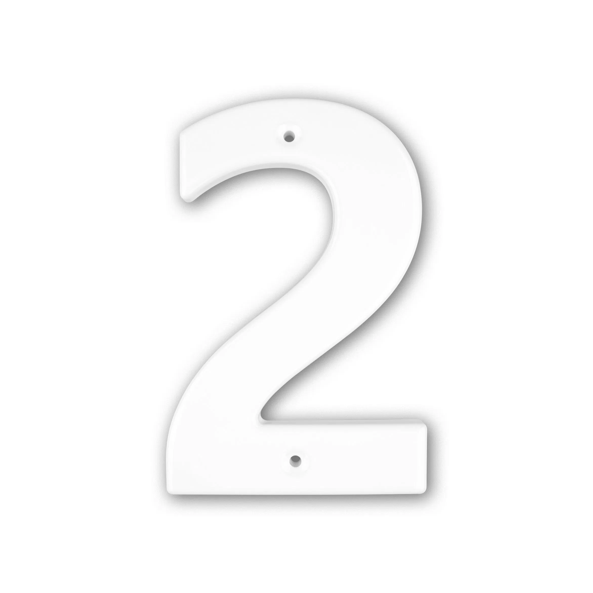 Durable Ceramic Address Numbers Weatherproof Home Door Number Sign