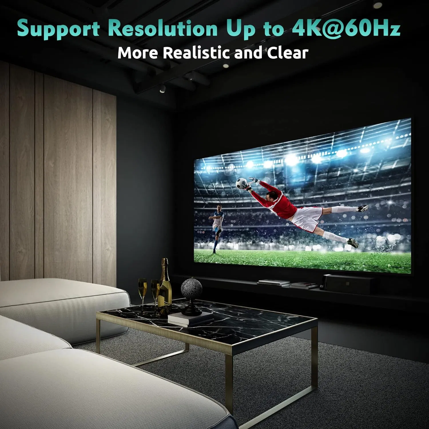 Custom USB C to Displayport Cable 2-200m, 4K@60Hz, Type C to Dp 1.2 Braided Cord