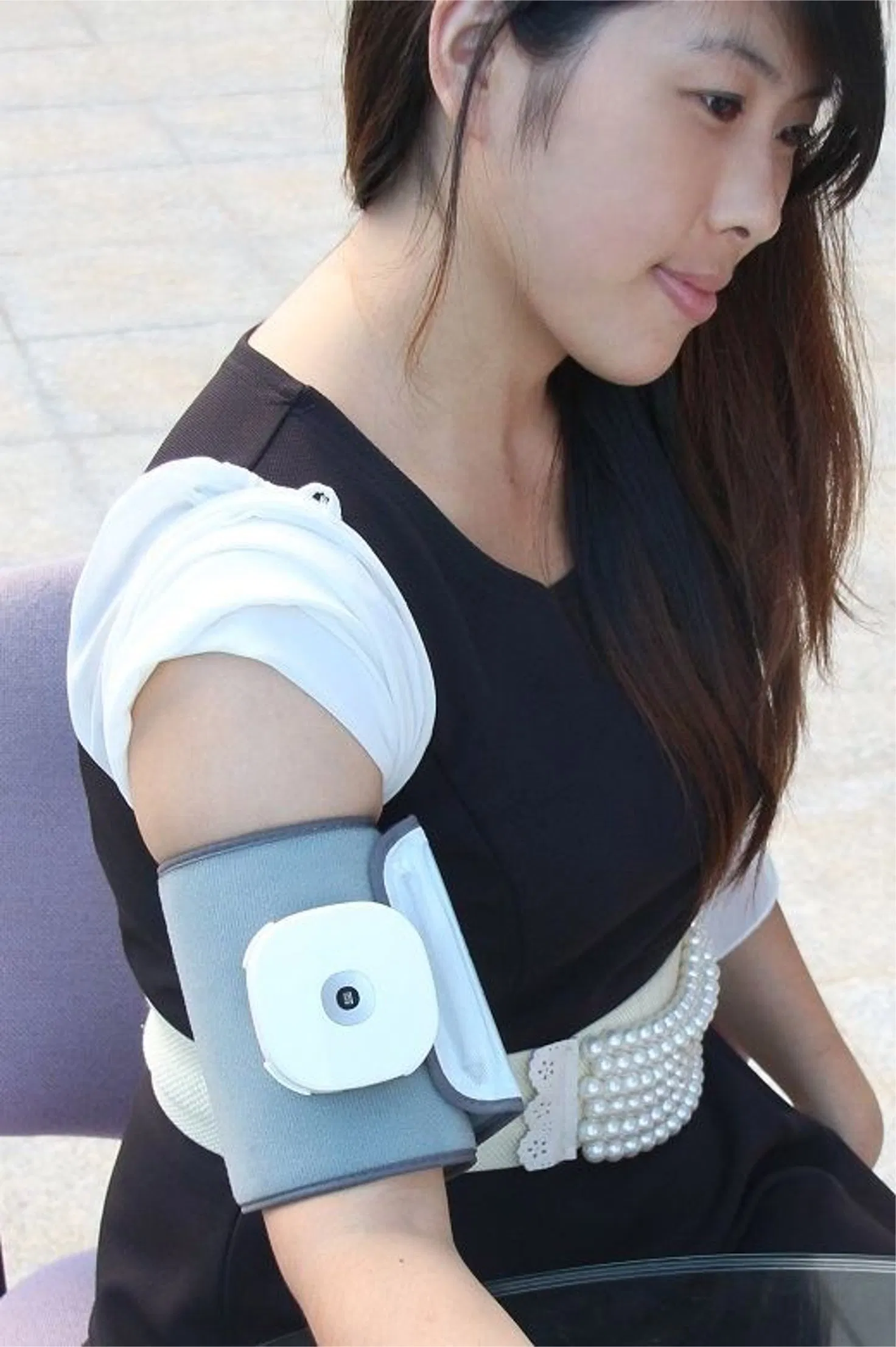 6 Functions Smart Health Monitor with Multifunction Body Temperature Blood Pressure Blood Glucose Monitor