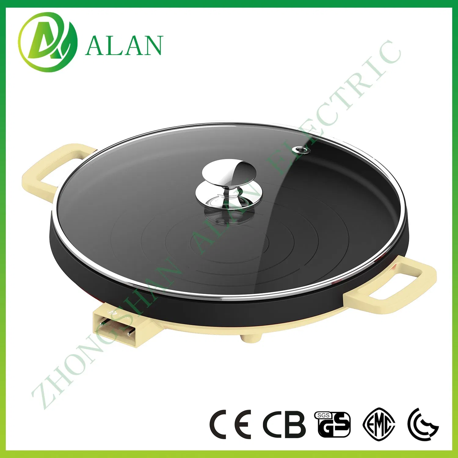1600W 1800W 3L/5L Sensor Touch Control Multi Functional Electric Fried Pan Hotpot Multicooker