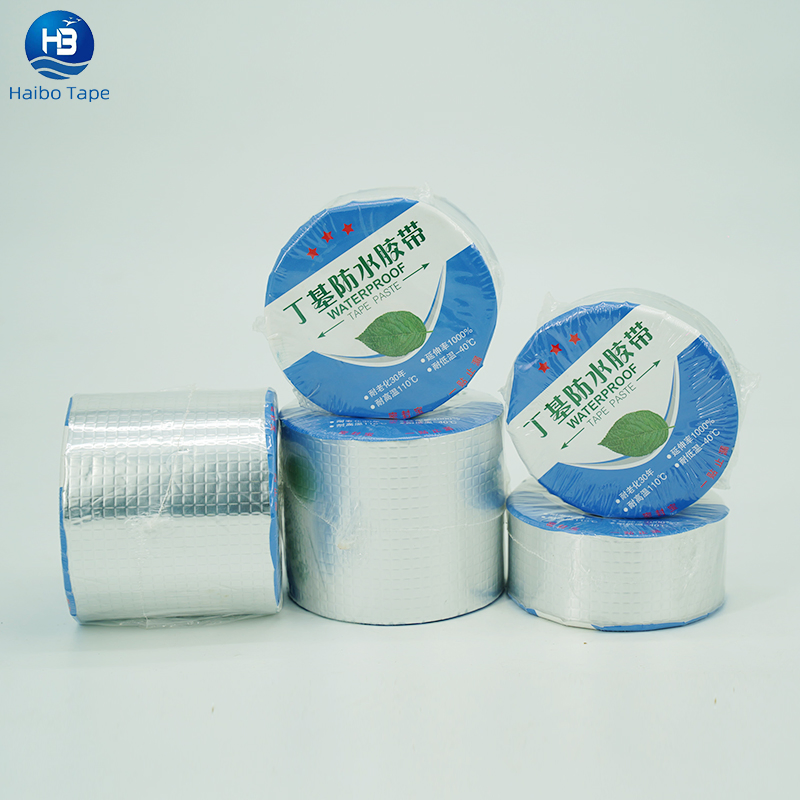 Aluminum Foil Seal Repair Roof Wall Cracks Plumbing Repair Butyl Waterproof Tape Price