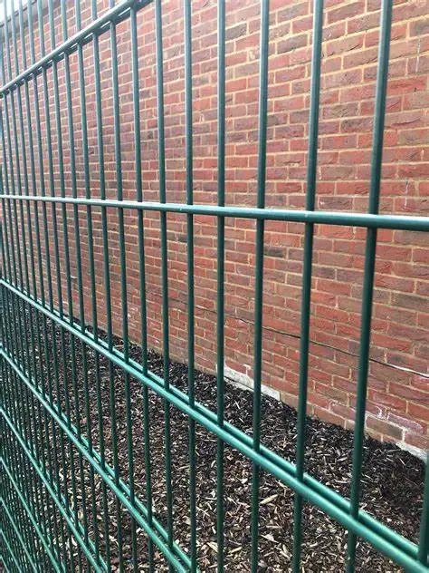 Versatile 2D Double Wire Mesh Fence for Residential and Commercial Use