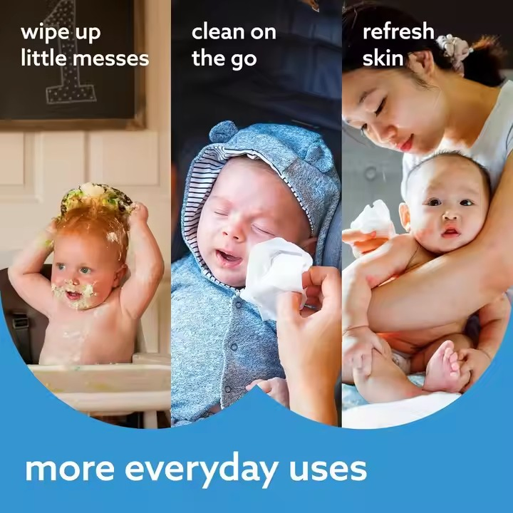 Non Woven Individually Wrapped Custom Antibacterial Disposable Wet Tissue Wipes