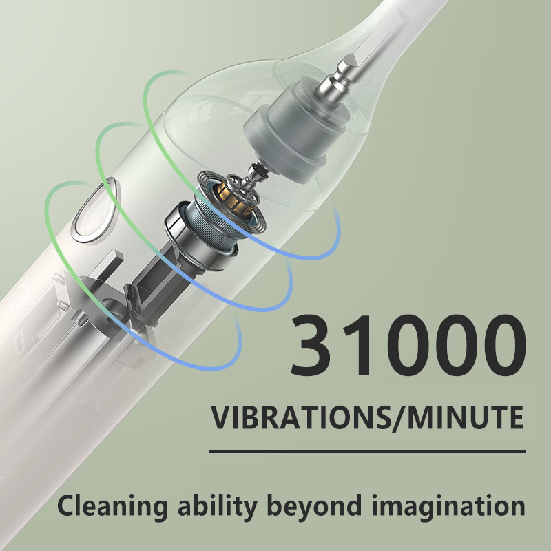 OEM Super Soft Bristle Piano Paint Sonic Electric Toothbrush Wireless Charging for Women and Children High Quality