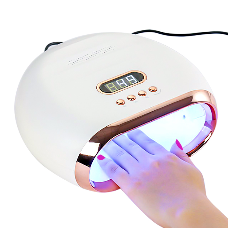 Professional 72W UV LED Lamp Portable Gel Polish Rechargeable Nail Lamp Grs Certified Quick-Drying Nail Dryer