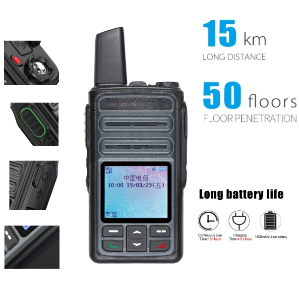 Kids Kids UHF Ham 2-Way Radio Mini Handheld Portable Walkie Talkie
