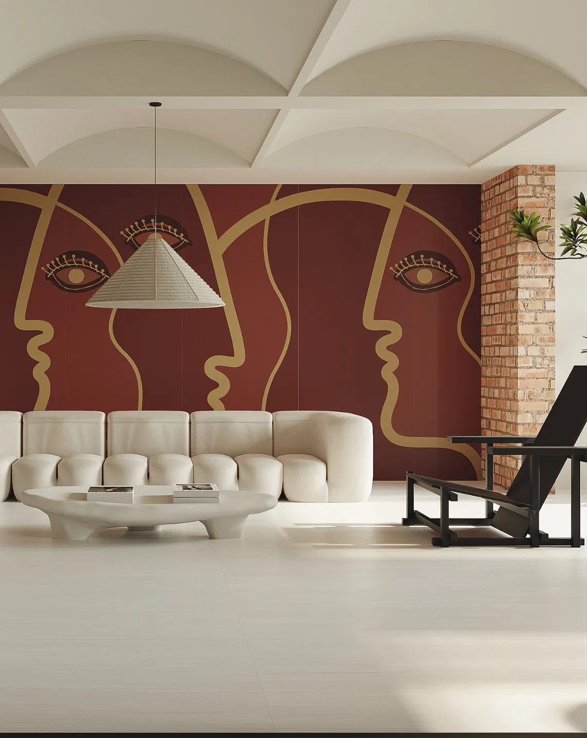 Керамогранит Grotta-Altamira под мрамор, 9.5 мм