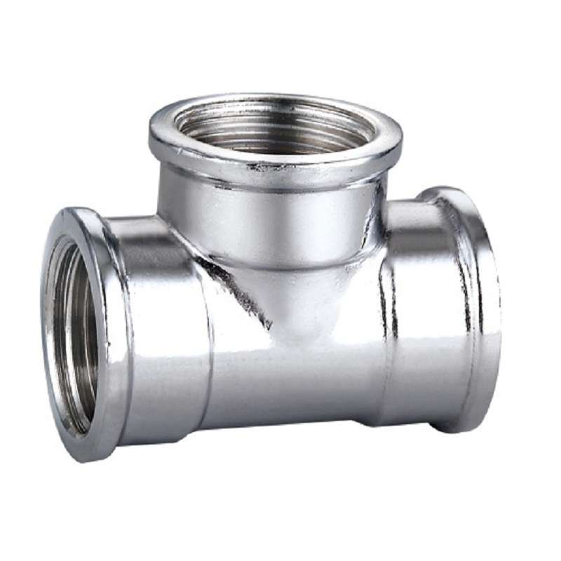 Forged Polishing Chromed Brass Bushing Brass End Cap Pipe Fittings