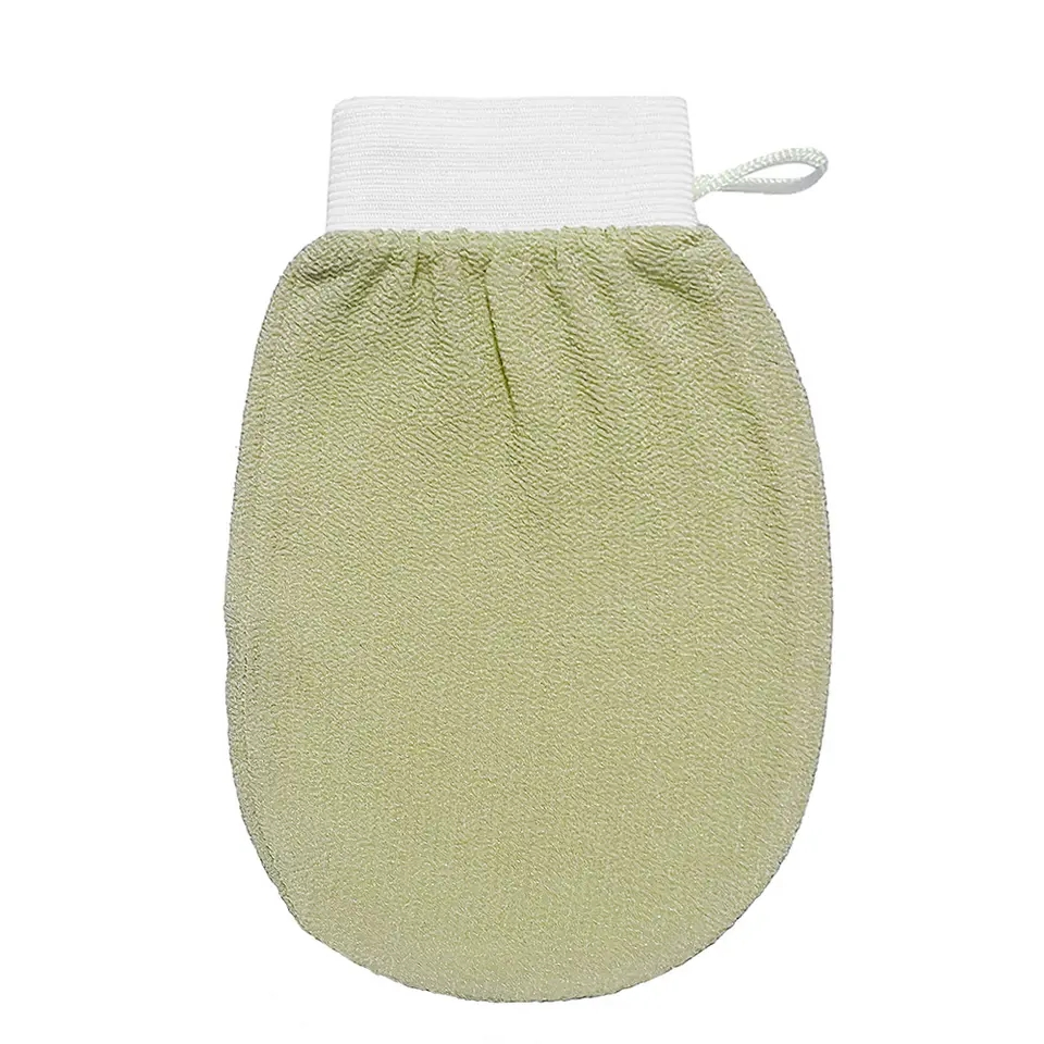 Exfoliating Hand Mitt Glove Bath Brush Massage Shower Loofah Bath Gloves