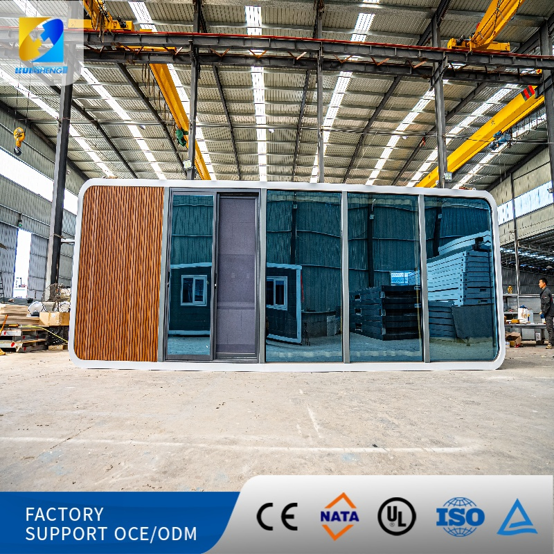 Hot Sale Sound Proof New Style Tiny Space High Strength Modular Prefabricated Mini Movable Capsule Modern Apple Cabin